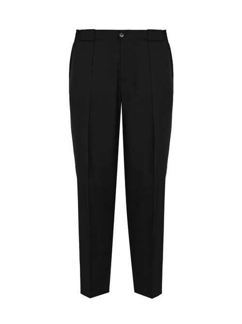 Pantaloni Portobellos in fresco lana Navy BRIGLIA | PORTOBELLOS 30010800011